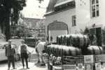 Das Gespann zum Festumzug des Heimatfestes 1968 zur 750 Jahrfeier von Frauenstein.